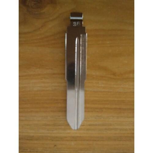NO.36 Replacement Key Blade for Hyundai Tucson Middle Groove