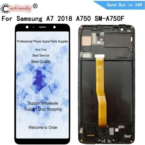 LCD Display For Samsung A7 2018 LCD For Samsung Galaxy A750F A750G A750FN/DS LCD display Screen Touch panel Digitizer Assembly
