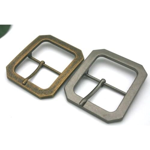 10pcs/lot 38mm 1.5inch simple metal buckle pin belt buckle bronze/light black nickle color alloy buckle BK-034