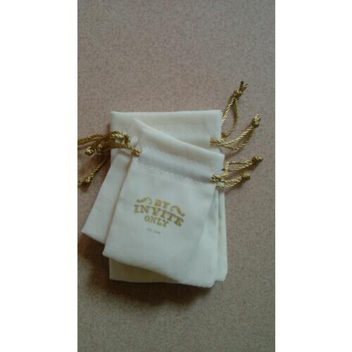 1000pcs small velvet drawstring bags custom 6*9 cm jewerly bags wholesale with 1 color printing and DHL shipping for jewelry