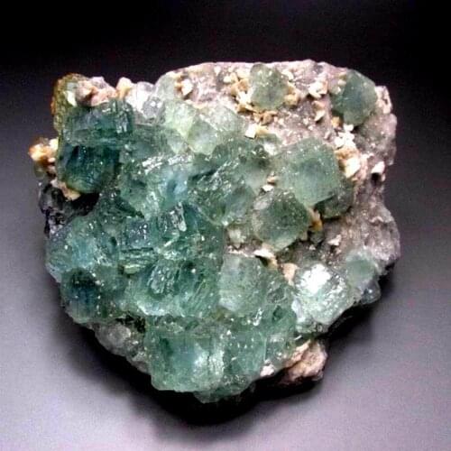 1290g Light Blue-Green Fluorite Cluster on Matrix - crystals and stones healing Mineral specimen Home Decor feng shui decoration