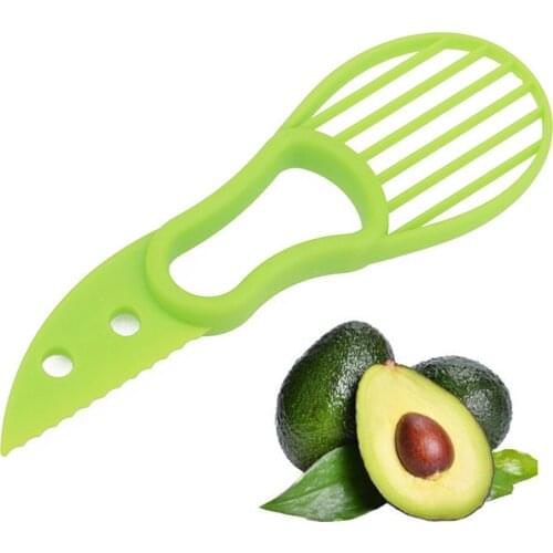 Avocado Peeler 3 in 1 Avocado Slicer Pitter Masher Vegetable Tools Multifunctional Kitchen Cutters & Slicers Kitchen Gadgets