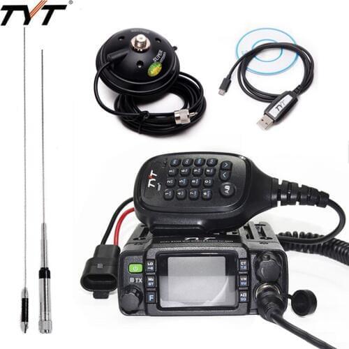 TYT TH-8600 IP67 Waterproof Mini Mobile Radio 50km Dual Band 136-174MHz/400-480MHz 25W Car Radio HAM TH8600 walkie talkie