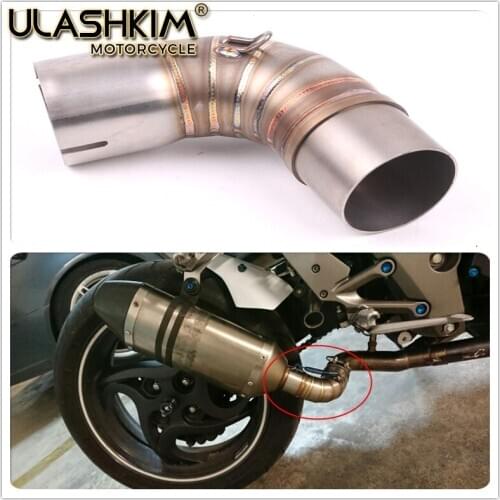 CB1000R CB 1000R 2010 2011 2012 Motorcycle Exhaust Muffler Escape Middle Link Contact Pipe Tube