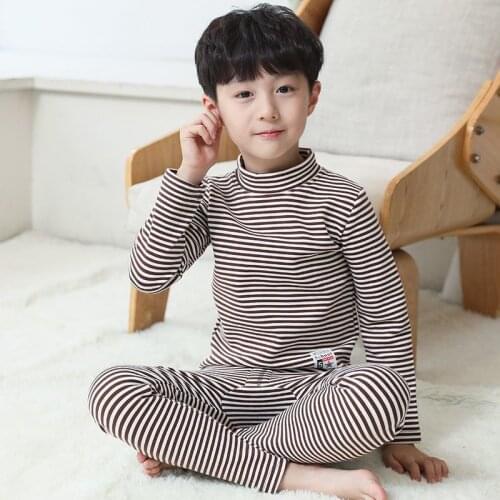 New Baby Kids Pajamas Sets Cotton Boys Sleepwear Suit Autumn Girls Pajamas Long Sleeve Pijamas Tops+pants 2pcs Children Clothing