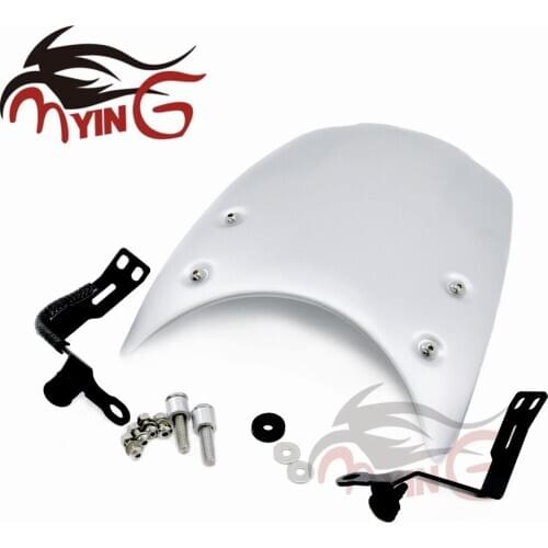 For BMW R NINE T NINET R9T R 9 T Racer Pure Urban scrambler 2014-2020 Motorcycle Windshield Aluminum Wind Deflector Windscreen