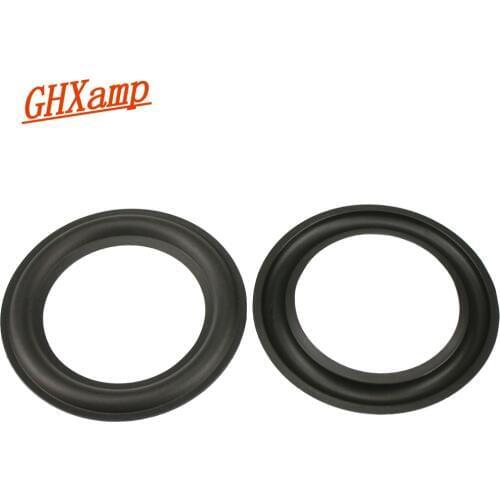 GHXAMP 2.75 Inch 67mm Speaker Rubber Surround Side New Folding Ring Speaker Repair Parts Horn Rubber Edge 2PCS