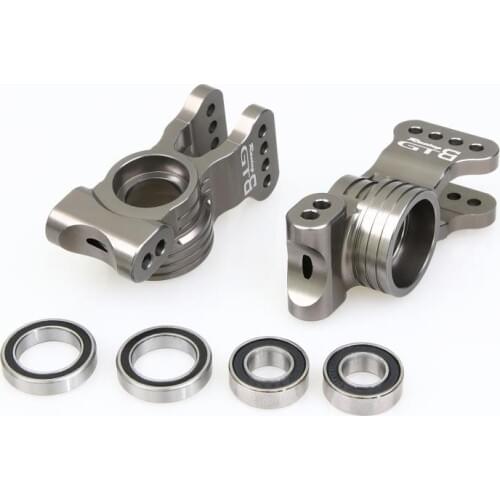 GTBracing CNC Aluminum TLR 1/8 4WD LOSI 8IGHT 4.0 Rear Wheel Hub Carrier Set RC Car Part