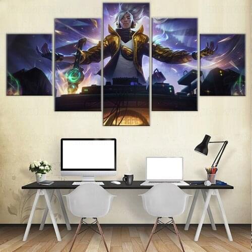 True Damage Yasuo Skin Wall Art Picture LOL Game Poster League of Legends Canvas Art Painting Home Decor Wall Art Birthday Gift