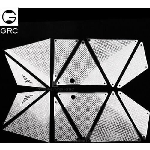 GRC Tube Chassis Sides Metal Plate Set For Traxxas UDR Tube Body #GAX0096TS