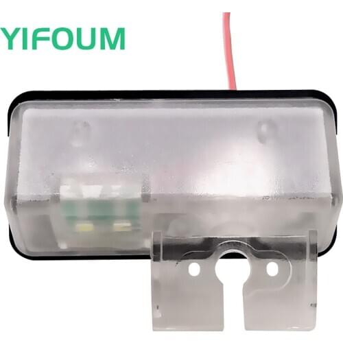 YIFOUM Car Rear View Camera Bracket License Plate Light For Toyota Vios Etios Levin EZ Yaris Camry Corolla Verso Avensis Auris
