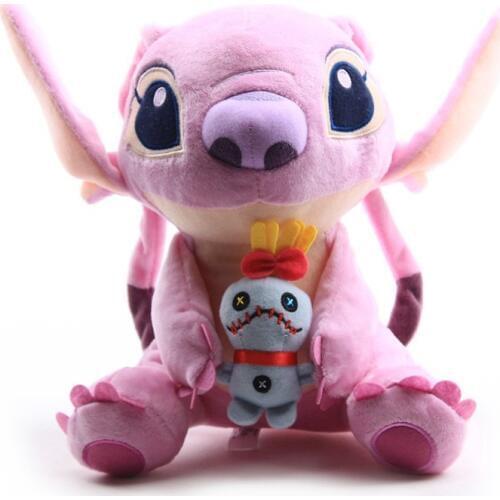 25 cm girls Cartoon cute Stitch plush toys Lilo girls baby Plush Doll Toys for kids Birthday Gift