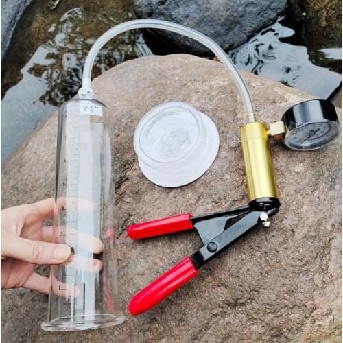 Male penis enlarger pump penis enlarger sleeve penis extender hand press pump water pump male enhancement best penis enlarger