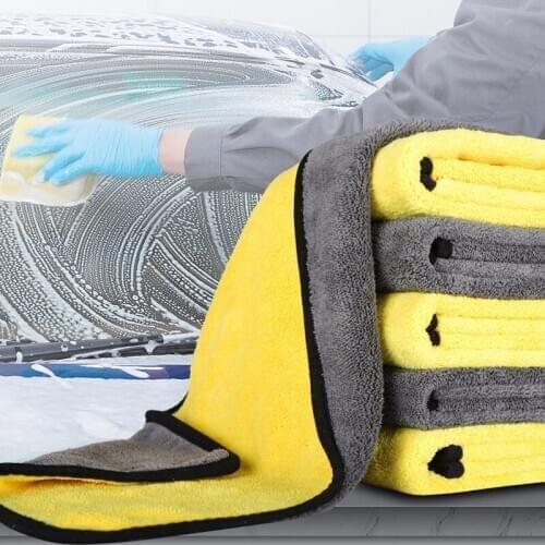 Microfiber Car Wash Microfiber Towel For Mitsubishi Asx Lancer 10 Outlander Pajero Sport 9 L200 Colt Carisma Galant Grandis