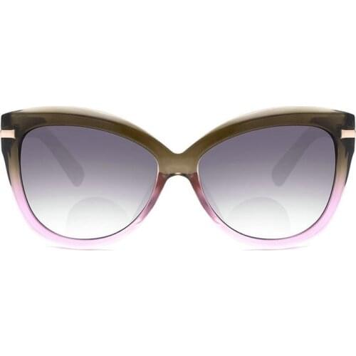 2020 Retro Sun Readers Bifocal Reading Glasses cat Sunglasses Men Women Diopter Reading Presbyopic FML