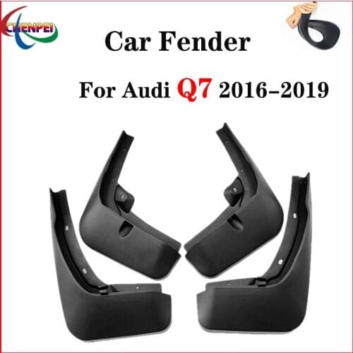 4pcs Special Fender For Audi Q7 2016-2019 Auto Mudguard Tire Accessories Supplies Car Decoration Accessories