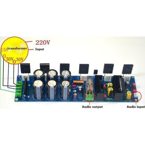 STK350-203 200W +200W dual channel HiFi amplifier board