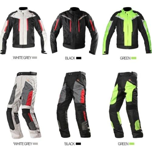 Waterproof Motorcycle Racing Suit Men Motocross Summer Jacket Pants Mesh Protection Gear Moto Riding Clothes Riding Tribe