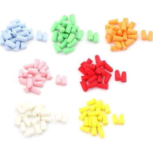 10Pairs Authentic Foam Soft corded Ear Plugs Noise sleep Reduction Norope Earplugs Swimming Protective earmuffs Free Shipping