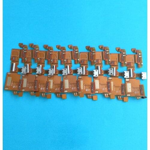 10pcs Micro Dock Connector Board USB Charging Port Flex Cable Repair Part For ZTE blade v6 / blade x7
