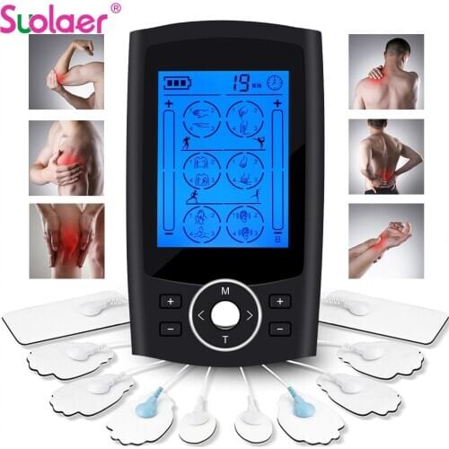 24 Models Electric herald Tens Muscle Stimulator Ems Acupuncture Body Massage Digital Therapy Machine Electrostimulator Dropship