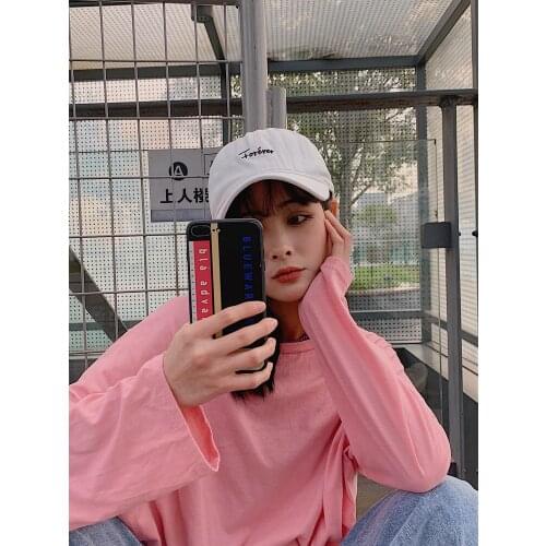 New Baseball Tone Mens Cap Womens Cap Dad Hat Long Visor Solid Outdoor Hat Streetwear Visor Black Game Cotton High Qualit Hat