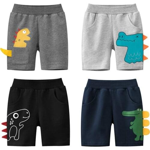 Children Shorts Cotton For Boys Short Print Cartoon Summer Toddler Kids Beach Short Casual Sports Pants Baby 2021 New Fashion