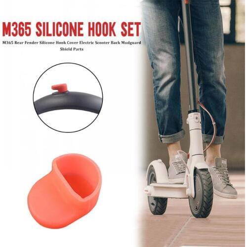 Fender Wing Hook Repair M365 Silicone Cover Electric Scooter Back Mudguard Parts Skateboard Splash Rear Fender Guard Rubber Part