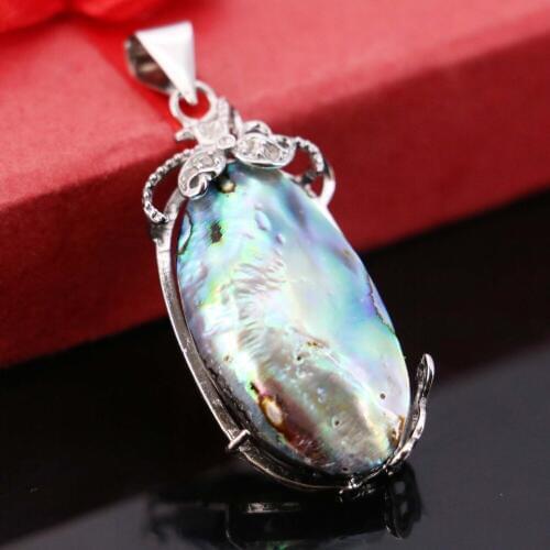 L035 Hot Sale! colour abalone seashells crafts pendant jewellery accessories,Fit fashion women jewelry DIY making wholesale