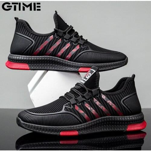 Lace-up Mens Shoes Lightweight VulcanizeFashion Men Sneakers Mesh Casual Shoes Male Shoes Sneakers #SJPAE-712