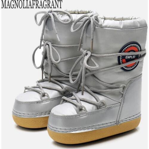 Женские зимние сапоги MAGNOLIAFRAGRANT China At AliExpress