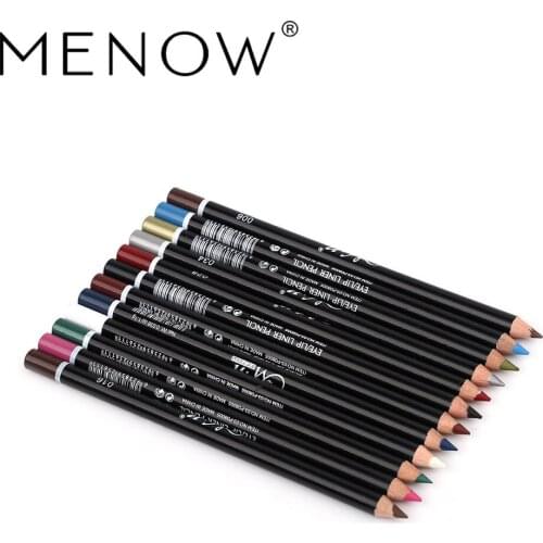 MENOW 12 Color 03-P08005 Eye Shadow Pen Lip and Eyebrow Pen WISH JOOM Popular Style Makeup Cosmetic Gift for Women Hot Selling