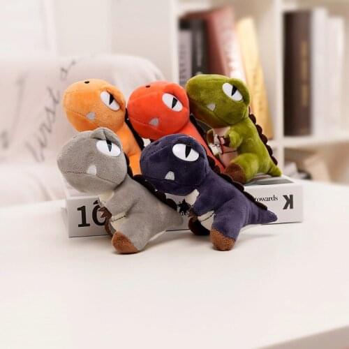 Cute Dinosaur Brooch Plush Toy Tyrannosaurus Rex Doll Doll Pin Bag Accessories Birthday Gift for Girlfriend