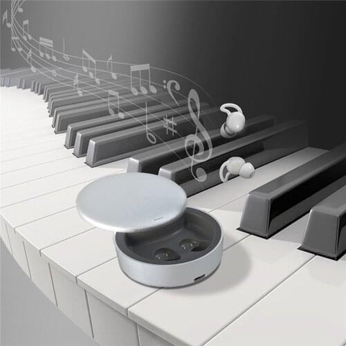 Mini Invisible Earbud Headset TWS Wireless Bluetooth In-ear Gaming Low latency Headphones