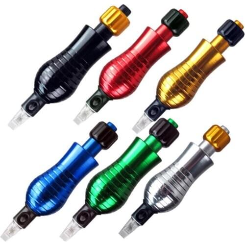 Tattoo Machine Makeup Adjustable 30mm Stainless Steel Tattoo Grips 5 Colors Supply Tattoo Accessory