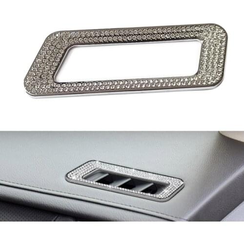 Silver Crystal Dashboard Air Outlet Crystal Decoration For Cadillac XT5