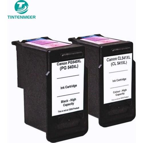 TINTENMEER PG540 CL541 540xl 541xl PG 540 CL 541 For CANON PIXMA MG3350 MG3500 MG3550 MG3600 MG3650 MG3650S MG4100 printer