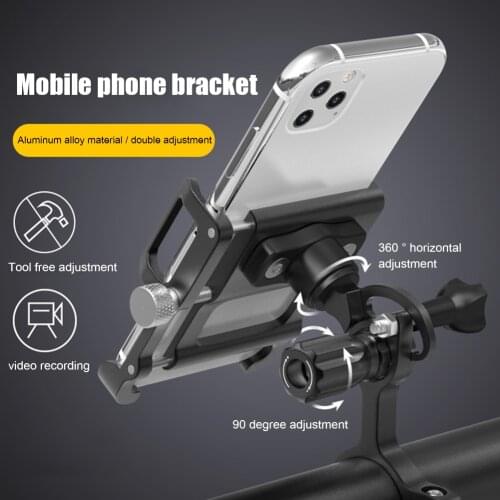 GUB PLUS 15 Aluminum Bicycle Phone Holder Fixed Bracket MTB Handlebar Stand Mount For Electric Bike Motorcycle Scooter