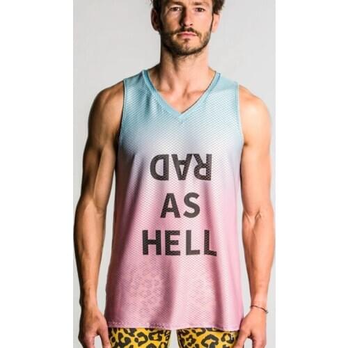 Love the pain vest bicycle sports vest jacquard mesh fabric breathable and quick-drying cycling vest outdoor running vest