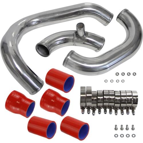 For Audi A4 1.8T B5 Upgrade Bolt On Front Mount Intercooler Piping Kit 98-01 Black / Blue / Red