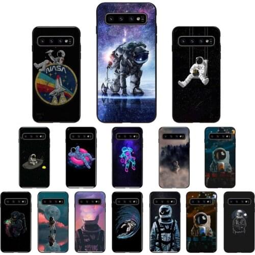 Yinuoda astronaut Phone Case for Samsung S6 S6edge Plus S7 S7edge S8 S9 S10 S10E S20 Plus Ultra