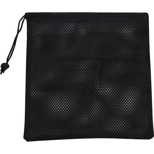 Black Mesh Nylon Bags 25x25cm Christmas Wedding Favors Gift Drawstring Bags Jewelry Pouches Candy Mesh Pouches