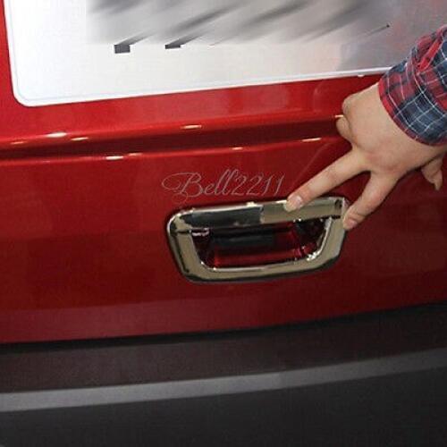 2014 ABS Chrome Rear Trunk Lid Door Handle Bowl Cover Trim for Chevrolet TRAX