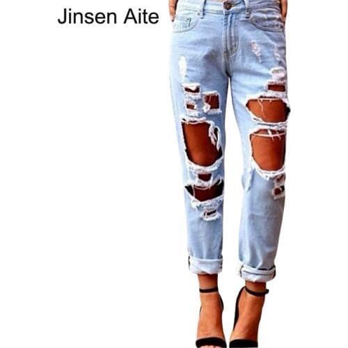 Женские зауженные джинсы Jinsen Aite China At AliExpress