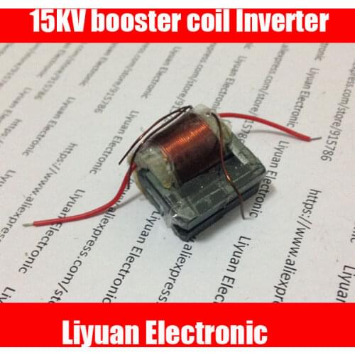 1pcs 15KV ignition kits / high-frequency high-voltage transformer / booster coil inverter