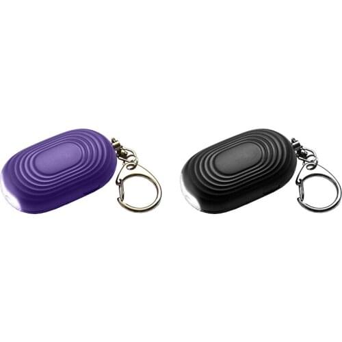 Hot TTKK Personal Protection Alarm Keychain - 130 DB Loud Sonic Siren Device with Flashlight to Increase Safety - Emergency Aler