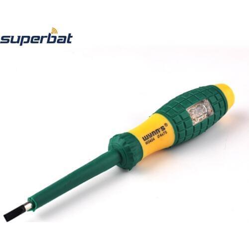 Superbat Screwdriver with Voltage Tester Electrical Tester Pen 220V Power Detector Meter Test Pencil
