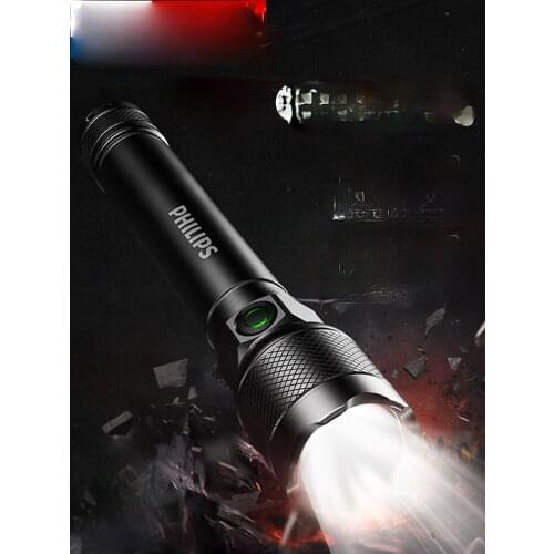 TT Philips Flashlight Strong Light Charging Small Convenient Home Ultra-Long Life Battery Outdoor Remote Spotlight Super Bright