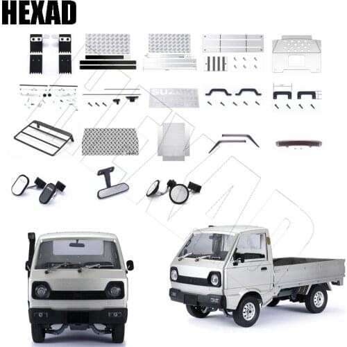 WPL D12 1/10 RC Car Metal OP Simulation Decoration Accessories DIY Upgrade Modified Model Spare Parts