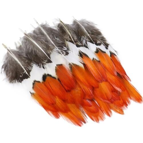10pcs Natural pheasant feathers Jewelry Earring Decorative feather for crafts 5-10CM Chicken feather Carnival Accessories Plumes